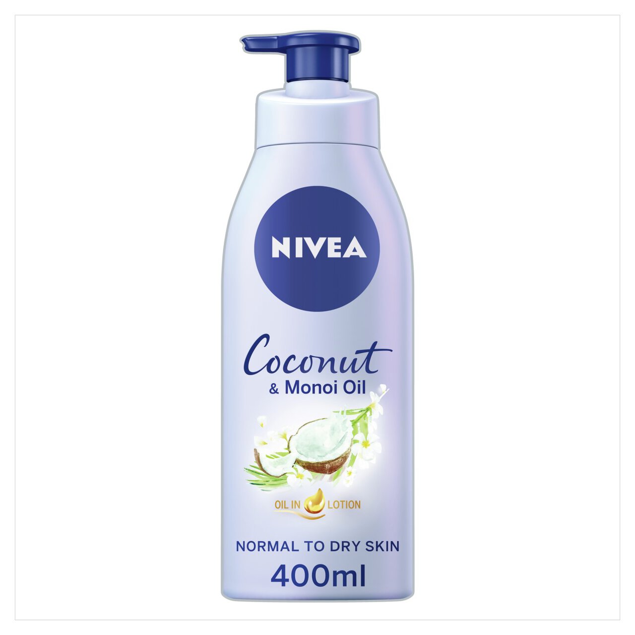 NIVEA Coconut & Monoi Oil Body Lotion for Normal to Dry Skin 400ml