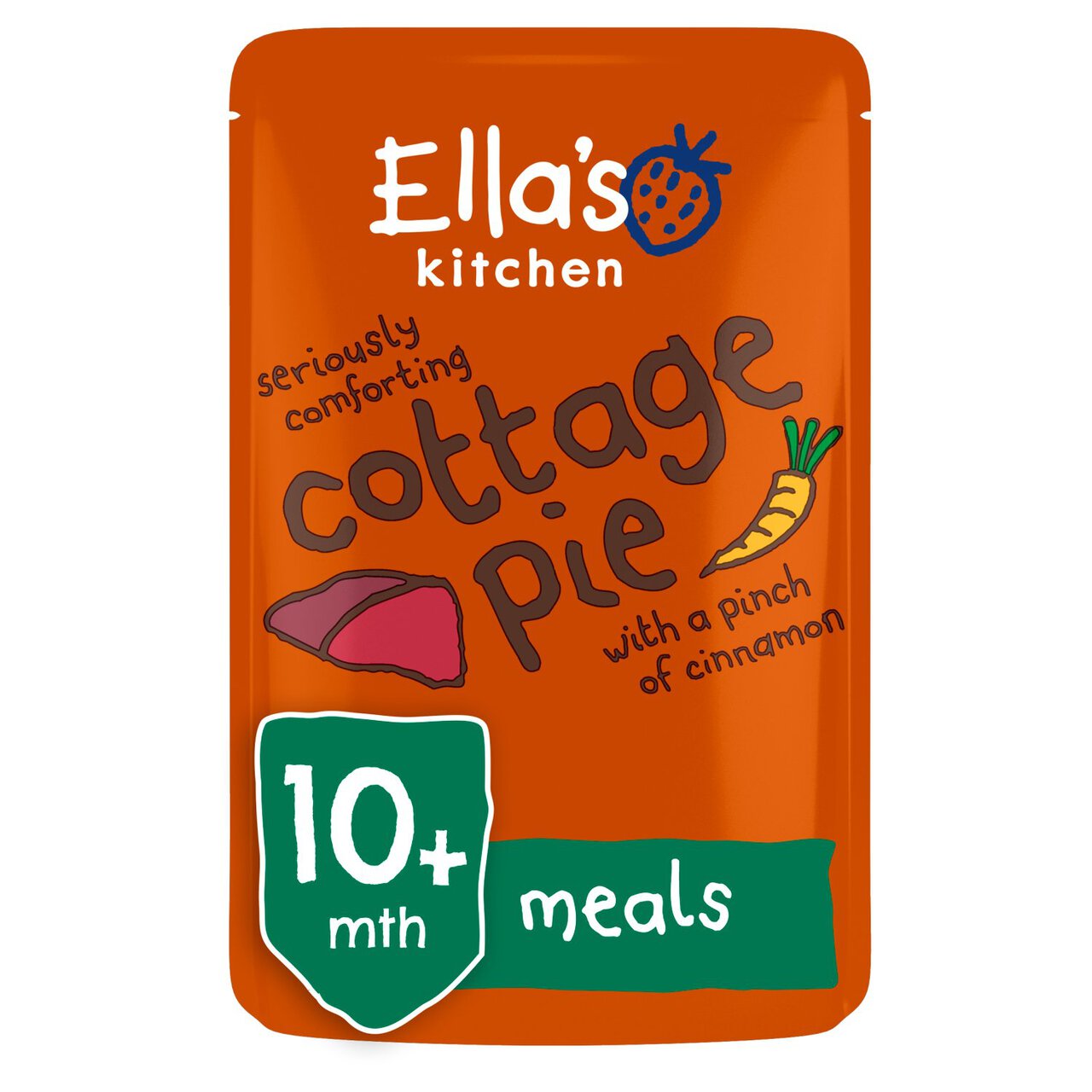 Ella's Kitchen Cottage Pie Baby Food Pouch 10+ Months 190g