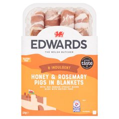 Edwards Honey & Rosemary Pigs in Blankets 324g