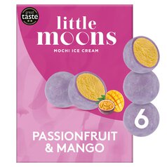 Little Moons Vegan Passionfruit & Mango Mochi Ice Cream 6 x 32g