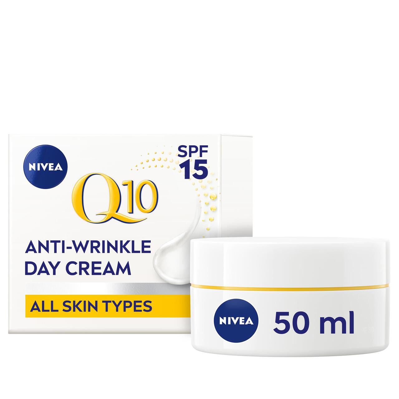 NIVEA Q10 Power Anti-Wrinkle Day Face Cream SPF15 50ml