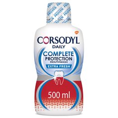 Corsodyl Complete Protection Daily Gum Mouthwash Arctic Mint 500ml
