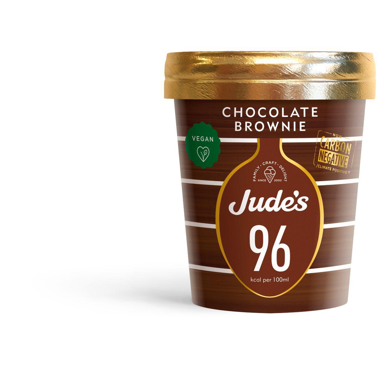 Jude's Lower Calorie Vegan Chocolate Brownie 460ml