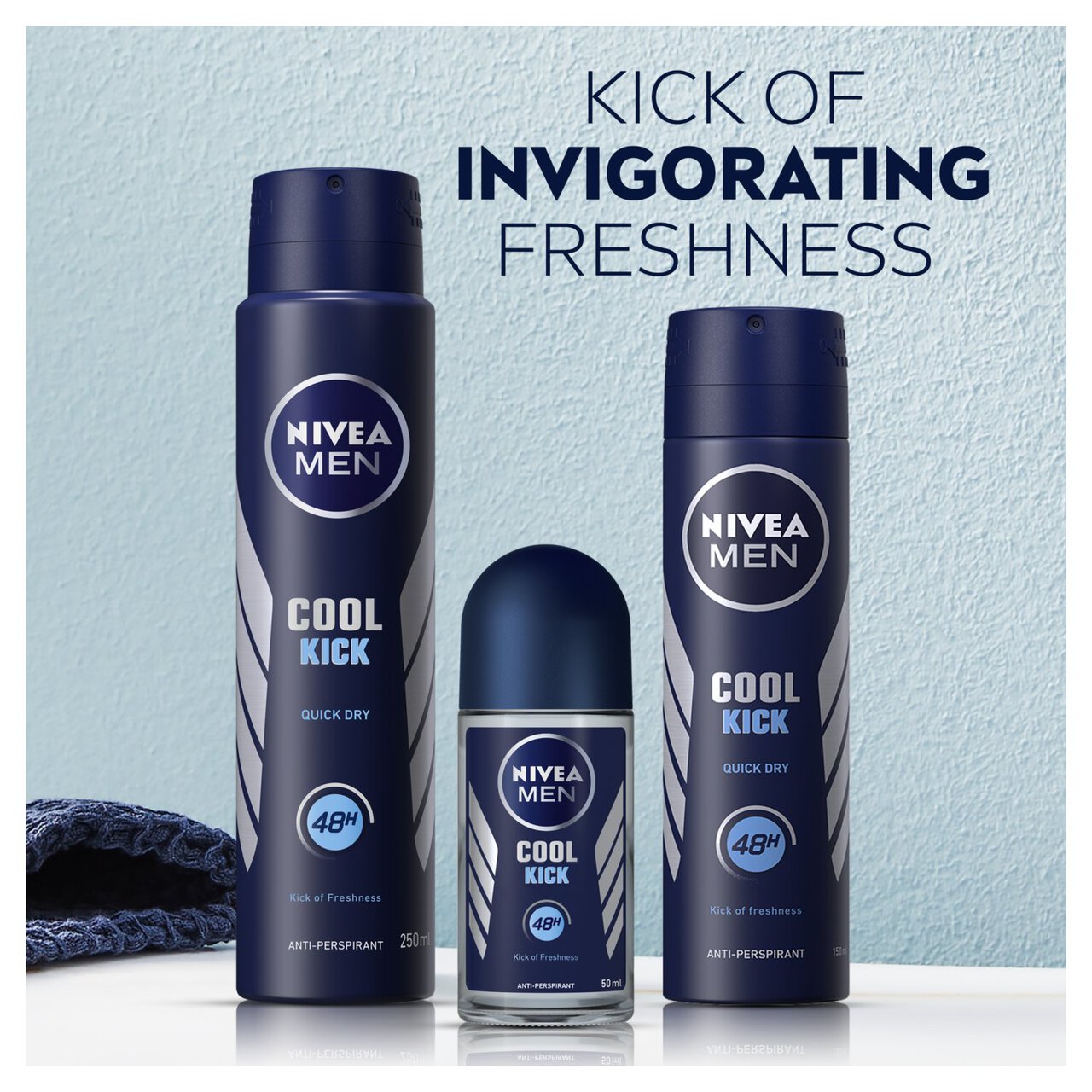 NIVEA MEN Cool Kick Anti-Perspirant Deodorant Spray 250ml