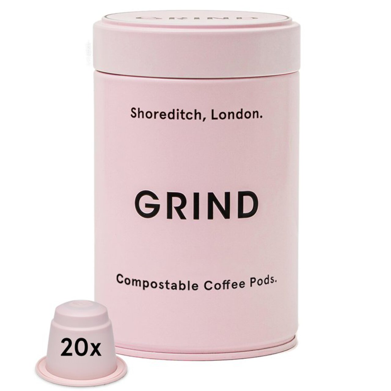 Grind House Blend Compostable Coffee Pods Tin 20 per pack