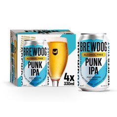 BrewDog Punk Alcohol Free 4 x 330ml