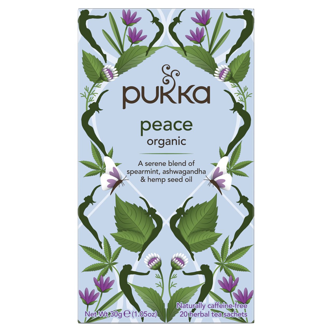 Pukka Tea Peace Herbal Tea Bags 20 per pack