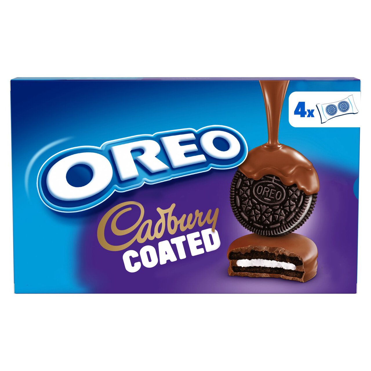 Oreo Cadbury Chocolate Coated Biscuits 164g | Zoom