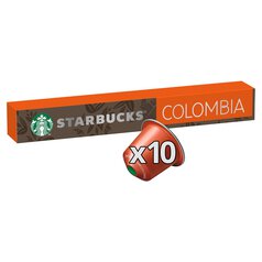 STARBUCKS by NESPRESSO Single-Origin Colombia Espresso Coffee Pods 10 per pack