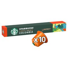 STARBUCKS by NESPRESSO Single-Origin Colombia Espresso Coffee Pods 10 per pack