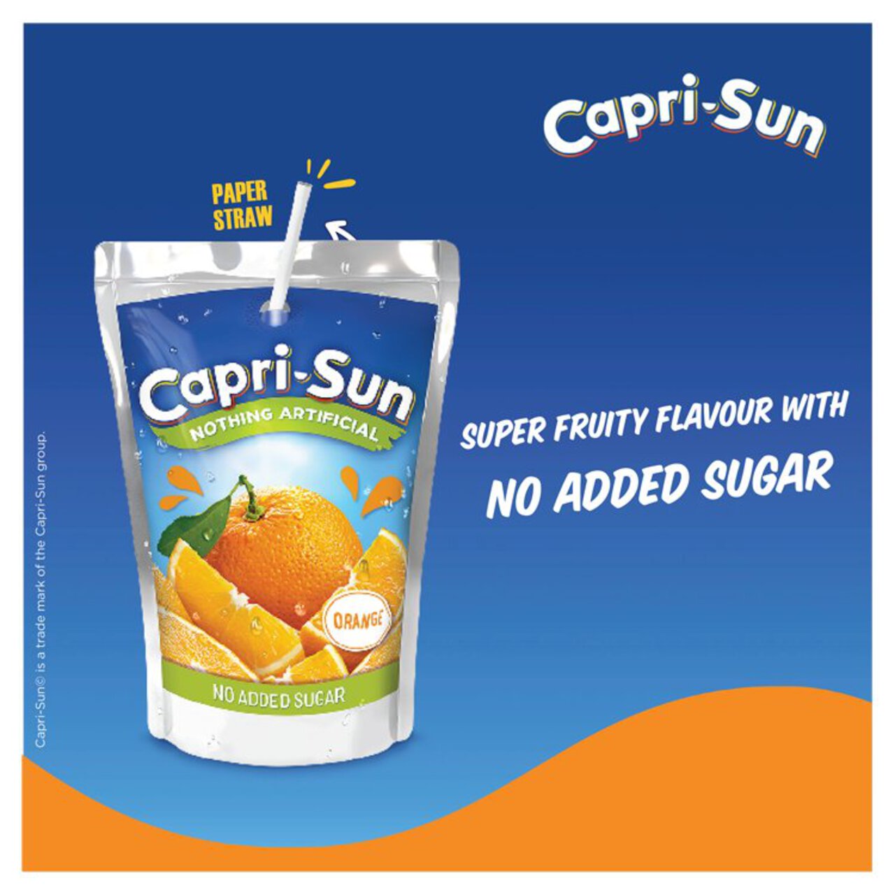 Capri-Sun Orange No Added Sugar - Lansdell Soft Drinks Ltd