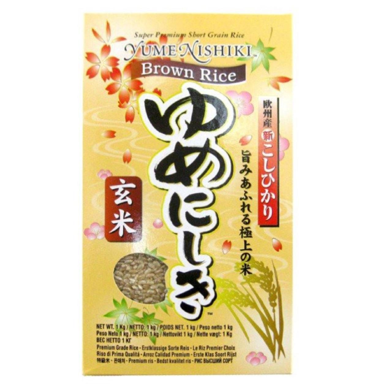 Yumenishiki Brown Rice 1kg