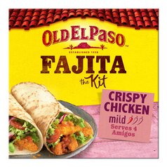 Old El Paso Oven Baked Crispy Chicken Fajita Kit 555g