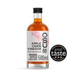 OSU Raw Apple Cider Vinegar with The Mother, Apple Juice Blend 500ml