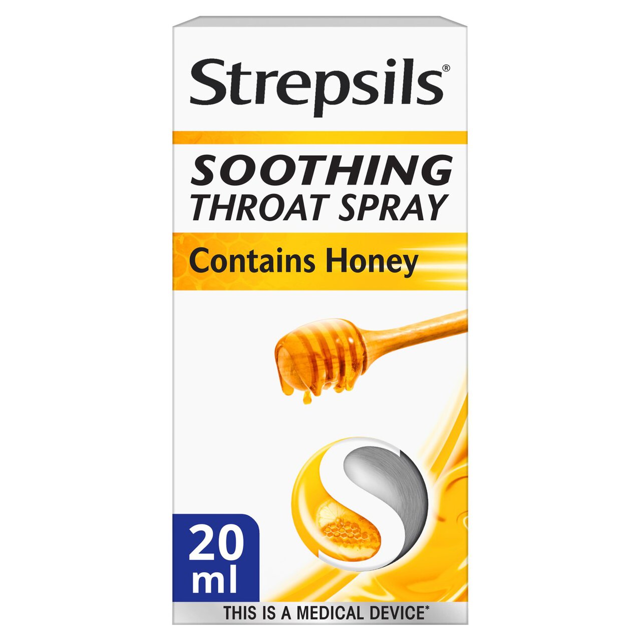 Strepsils Sore Throat Soothing Spray Honey 25ml