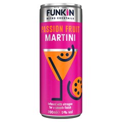 Funkin Passion Fruit Martini Nitro Cocktail 200ml