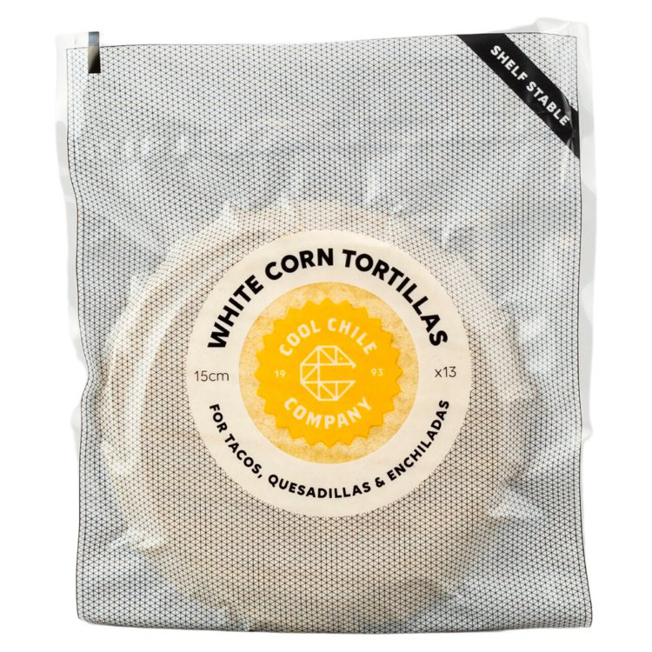 Cool Chile Corn Tortillas Taco Wraps- Gluten Free 13 per pack