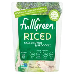 Fullgreen Riced Cauliflower with Broccoli 200g