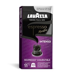 Lavazza Espresso Intenso Aluminium Nespresso Compatible Capsules 10 per pack