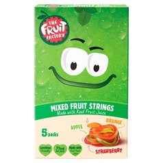 The Fruit Factory Strawberry, Apple & Orange Fruit Strings 100g