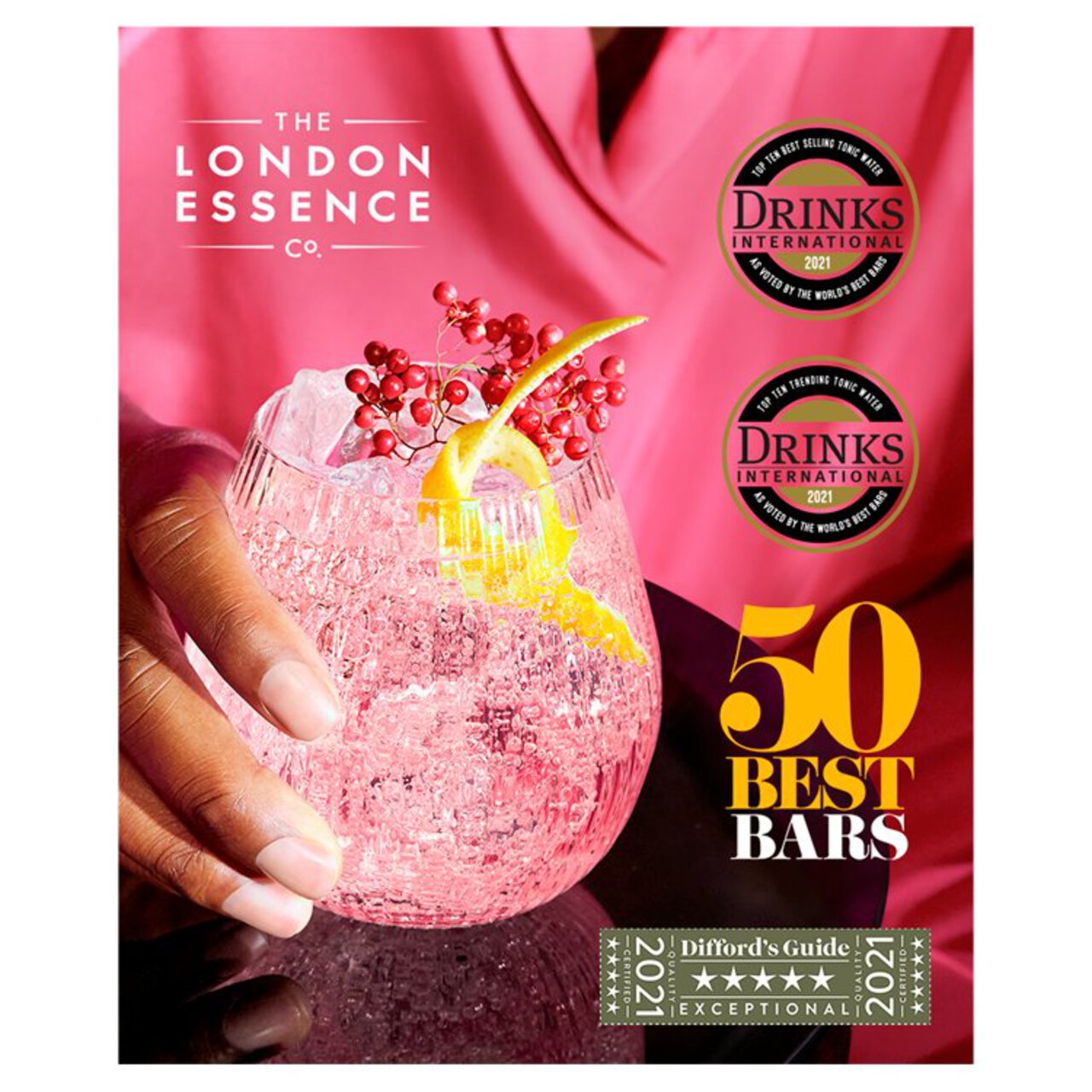 London Essence Co. Grapefruit & Rosemary Tonic Water Cans 6 x 150ml
