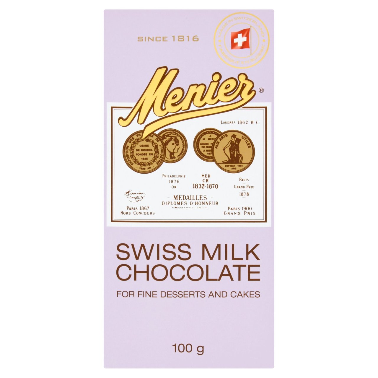 Menier Milk Chocolate 100g