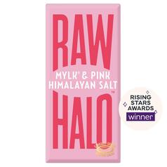 Raw Halo Vegan Mylk & Pink Salt Chocolate Bar 70g
