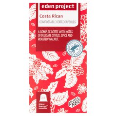 Eden Project Home compostable Nespresso capsules - Costa Rica 10 per pack