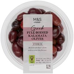 M&S Full-Bodied Greek Kalamata Olives 260g