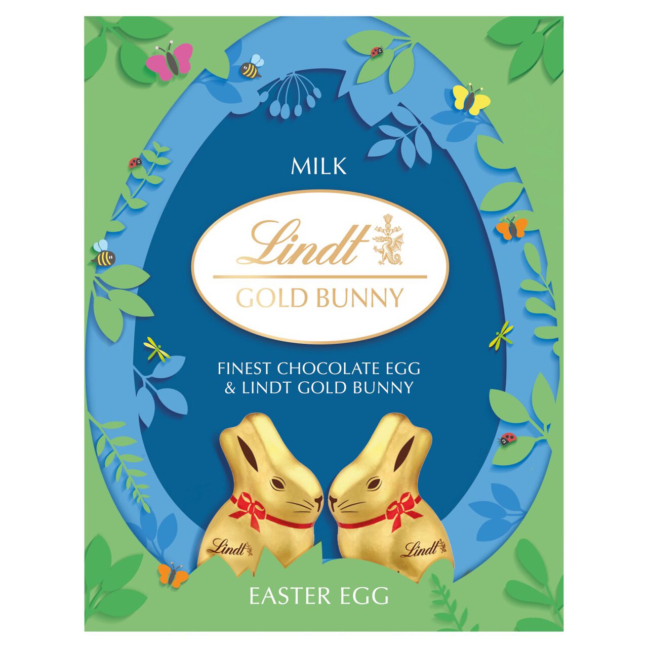 Lindt Gold Bunny Milk Chocolate Medium Easter Egg 115g