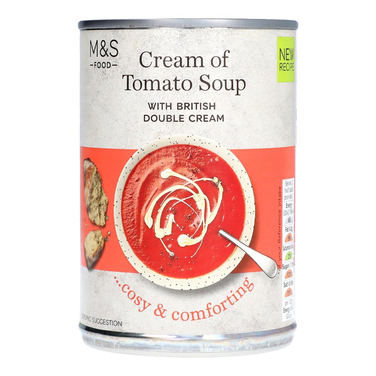 M&S Cream of Tomato Soup 400g