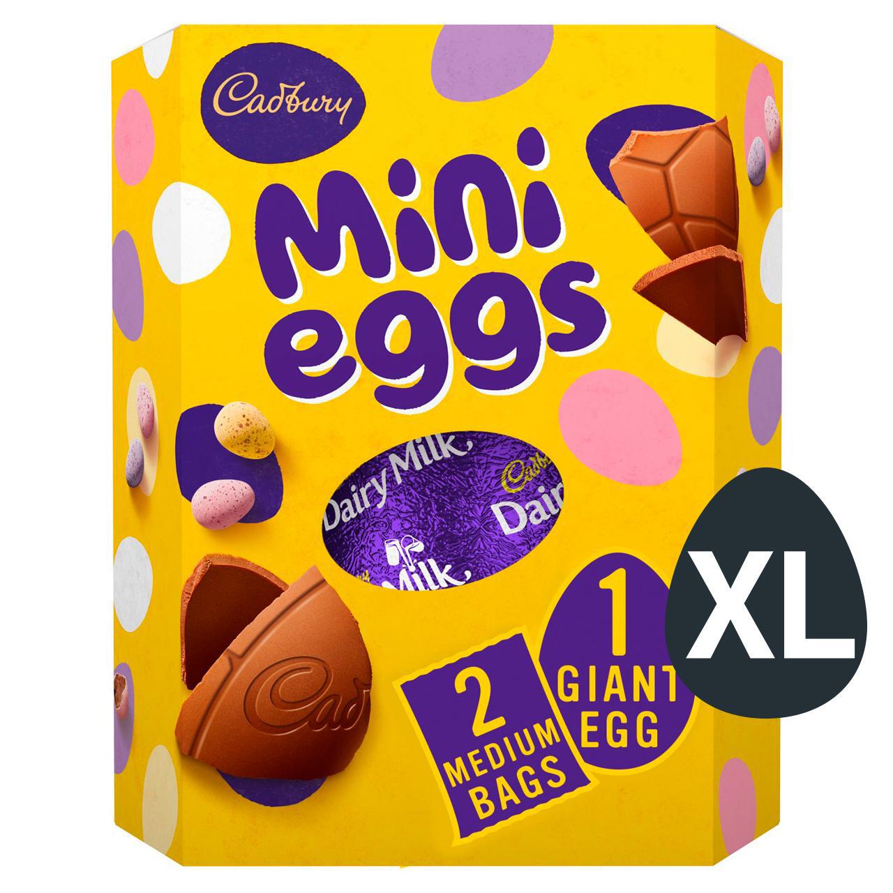 Cadbury Mini Eggs Chocolate Giant Easter Egg 455g