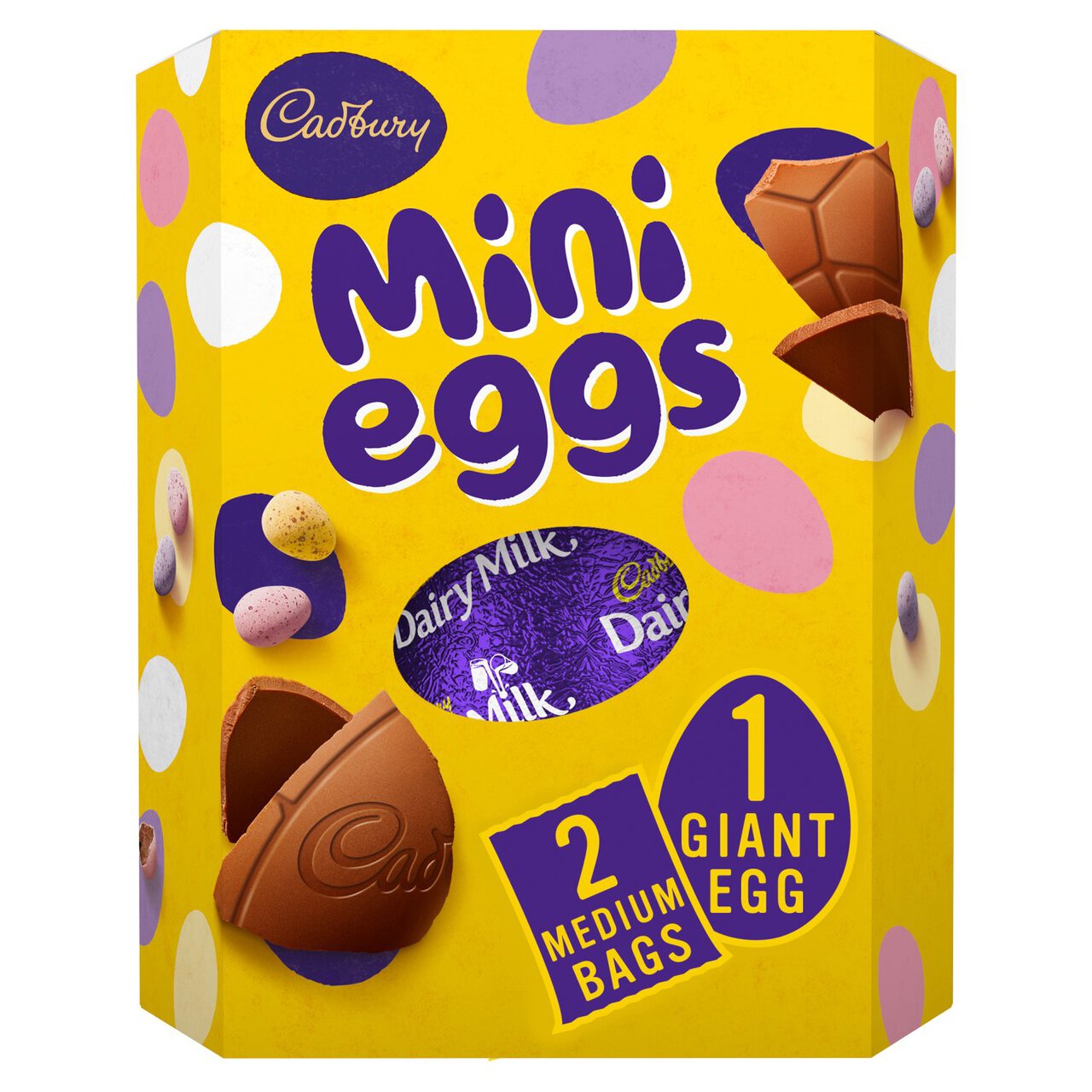 Cadbury Mini Eggs Chocolate Giant Easter Egg 455g