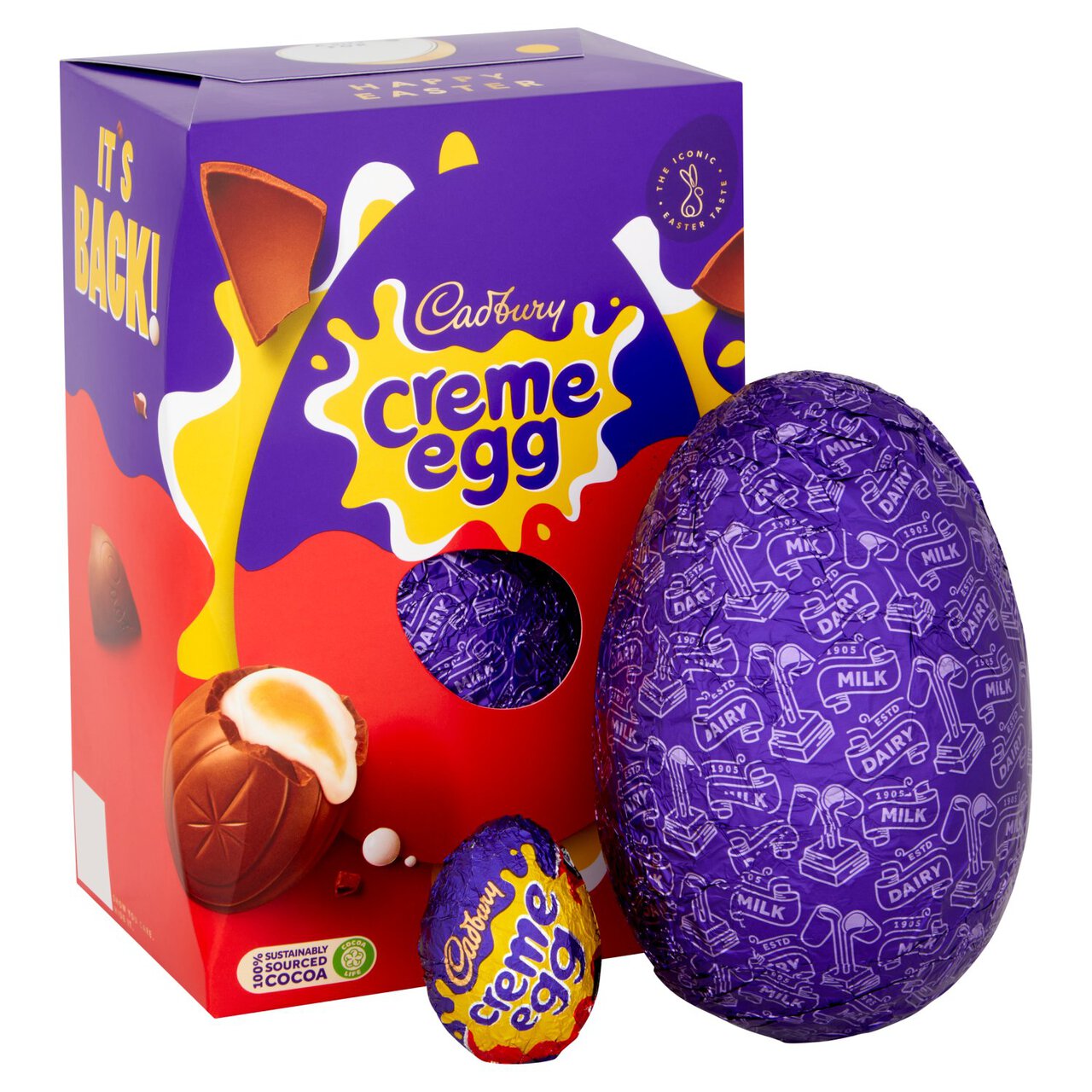 Cadbury Creme Egg Chocolate Easter Egg 195g