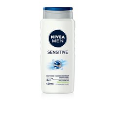 NIVEA MEN Sensitive 3 in 1 Shower Gel 400ml