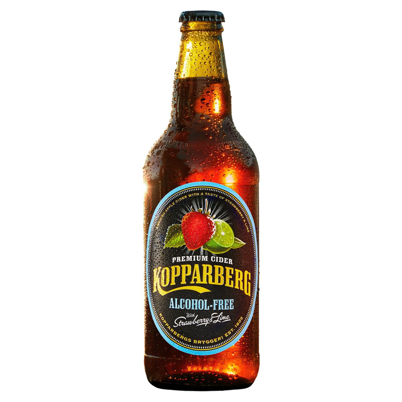 Kopparberg Alcohol Free Strawberry & Lime Cider 500ml