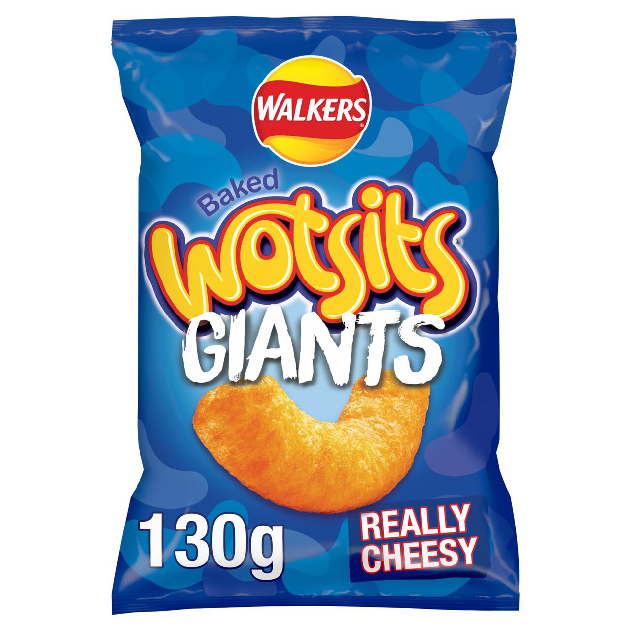 Walkers Wotsits Giants Cheese Sharing Bag Crisps 130g