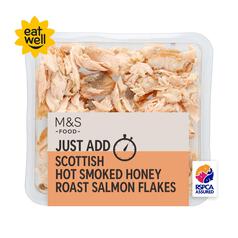 M&S Honey Roast Smoked Salmon Flakes 100g