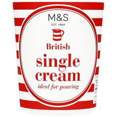 M&S British Single Cream 300ml