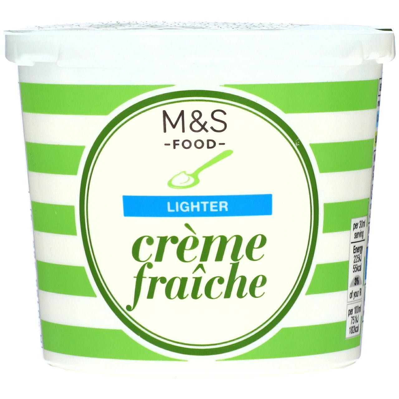 M&S Lighter Creme Fraiche 300ml