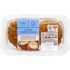 M&S 2 Pork Scotch Eggs 227g