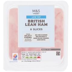M&S British Low Fat Lean Ham 90g