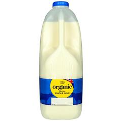 M&S Organic Whole Milk 4 Pints 2.272l