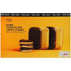 M&S Dark Chocolate Jaffa Cakes Twin pack 2 x 125g