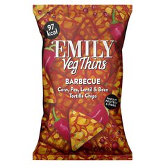 EMILY Veg Thins Barbeque Tortilla Chips 23g