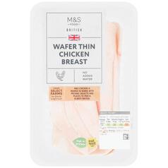 M&S Wafer Thin Chicken Breast Slices 140g