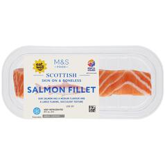 M&S Scottish Single Salmon Fillet 120g