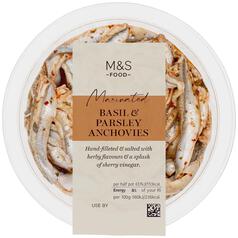 M&S Marinated Anchovy Fillets 130g