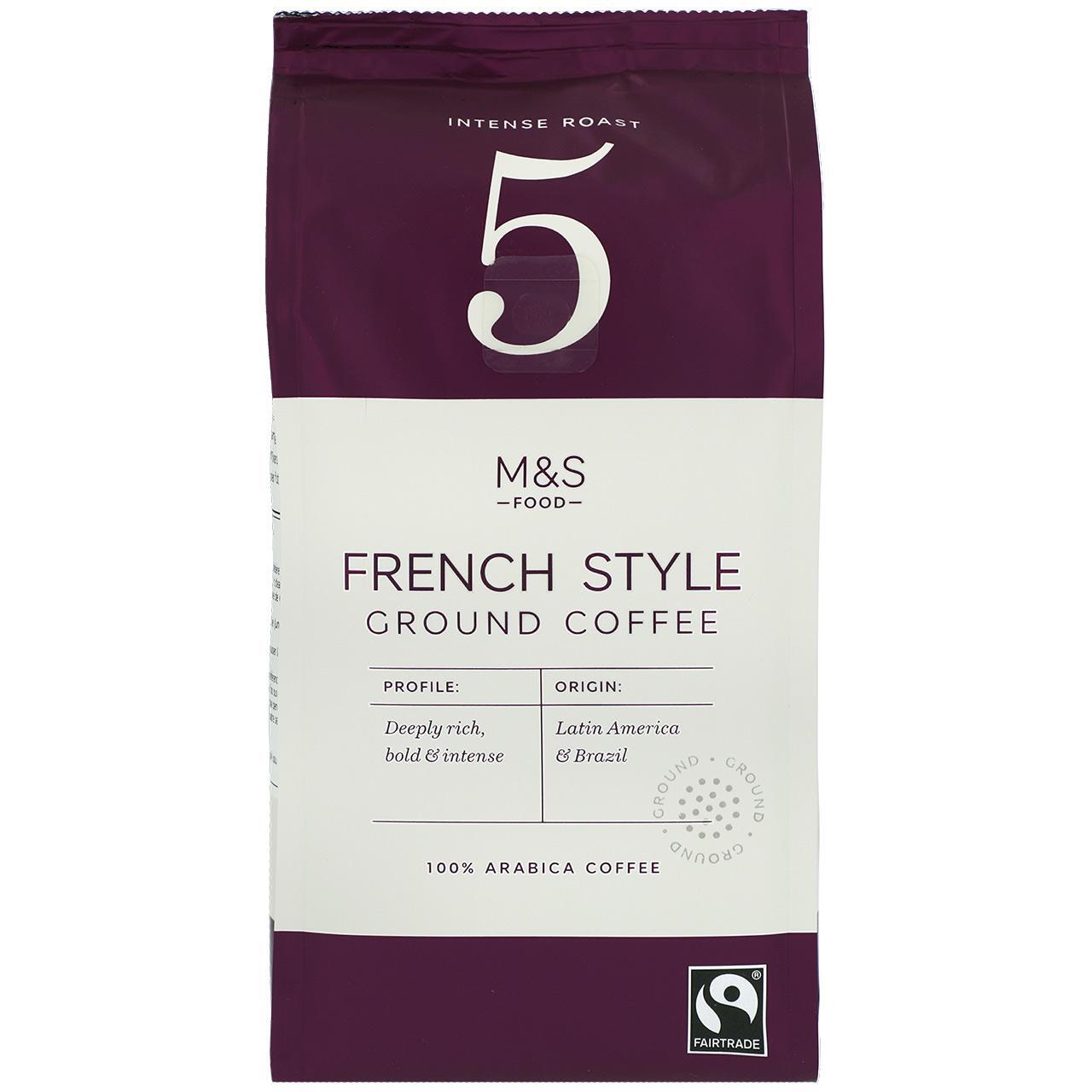 M&S Fairtrade Cafe Connoisseur Ground Coffee 227g