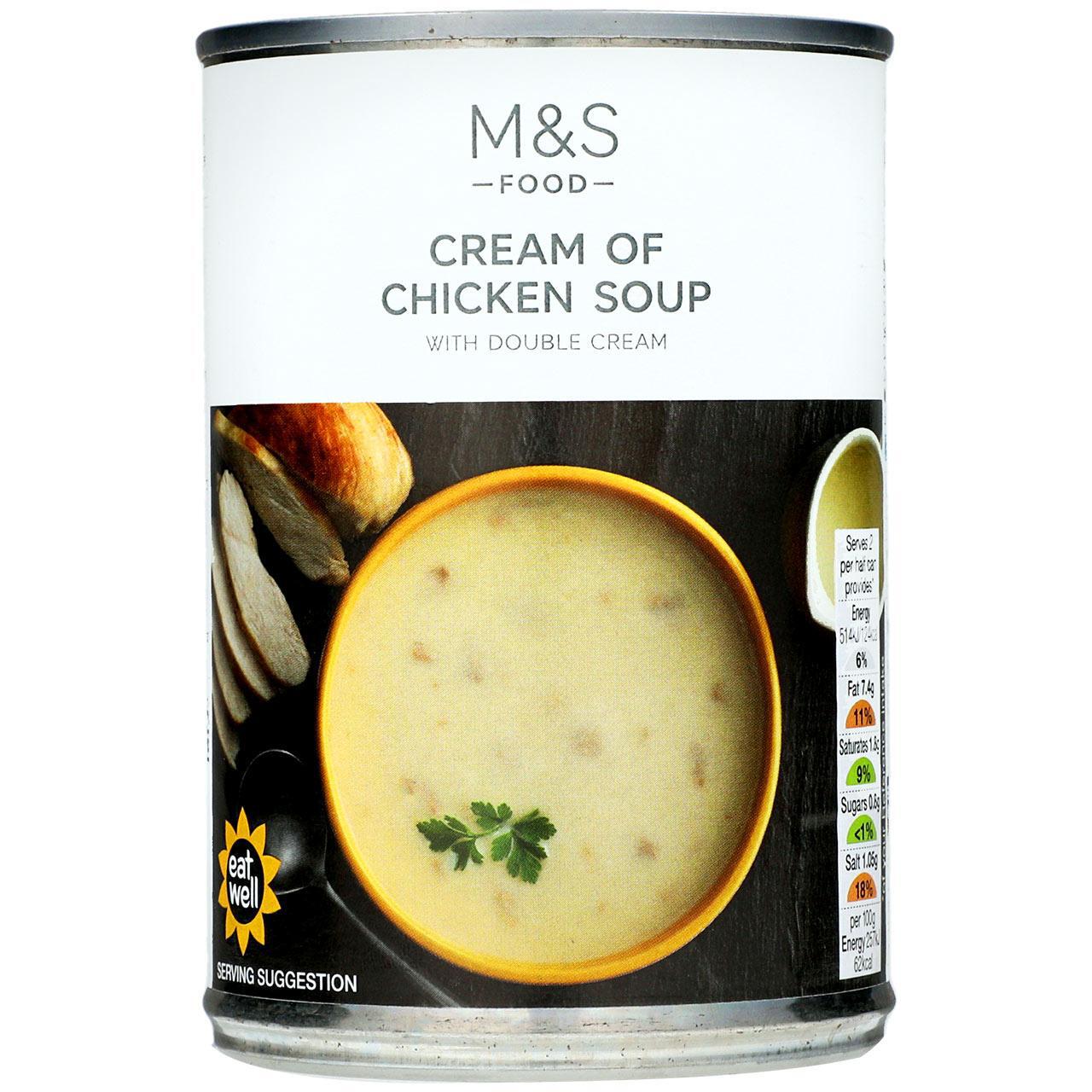 M&S Cream of Chicken Soup 400g